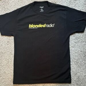 Frank Ocean blondedradio Classic Logo Tee Bolt Yellow